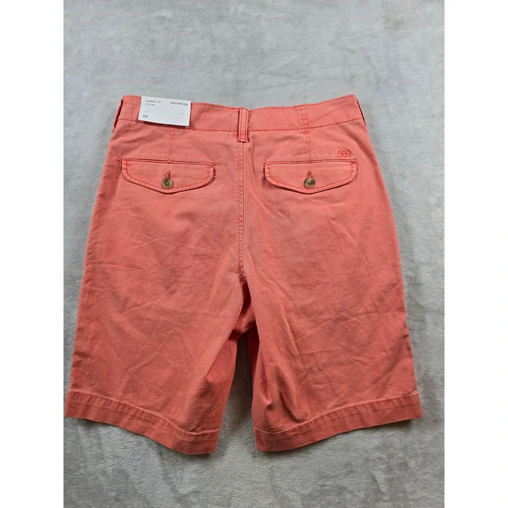 American Eagle Shorts Mens 28 Coral Stretch Classic 10 Next Level Flex NEW